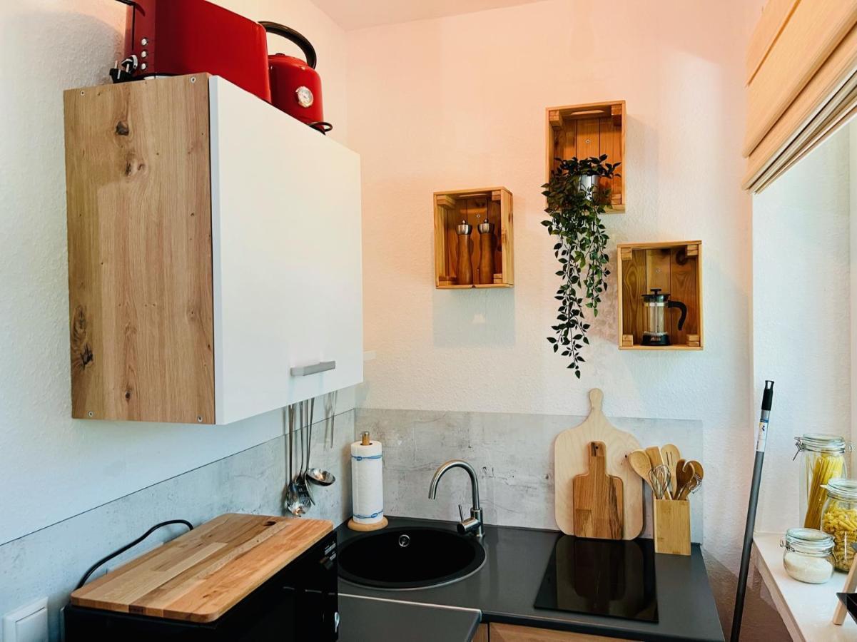 Ferienwohnung An Der Stadtmauer Und Turmblick 뤼그데 외부 사진