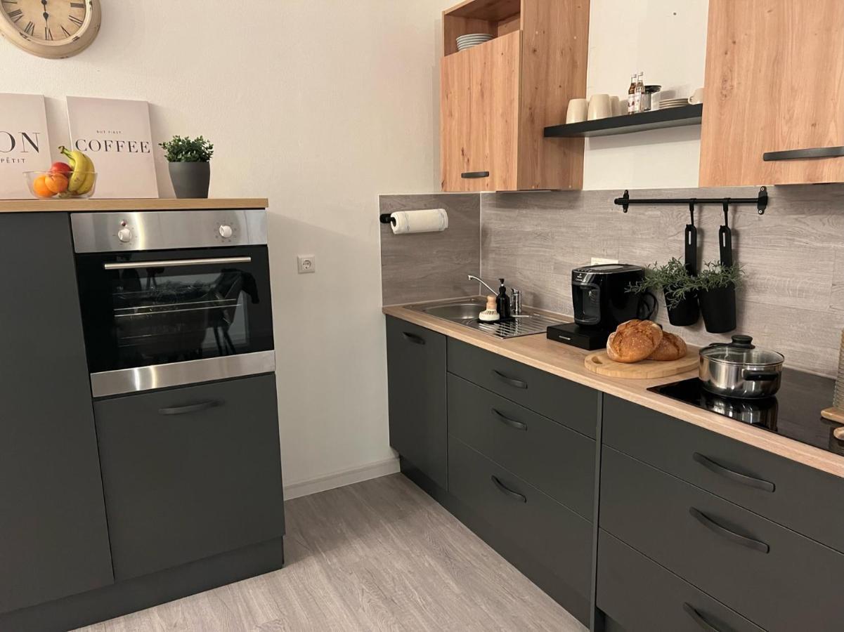 Ferienwohnung An Der Stadtmauer Und Turmblick 뤼그데 외부 사진